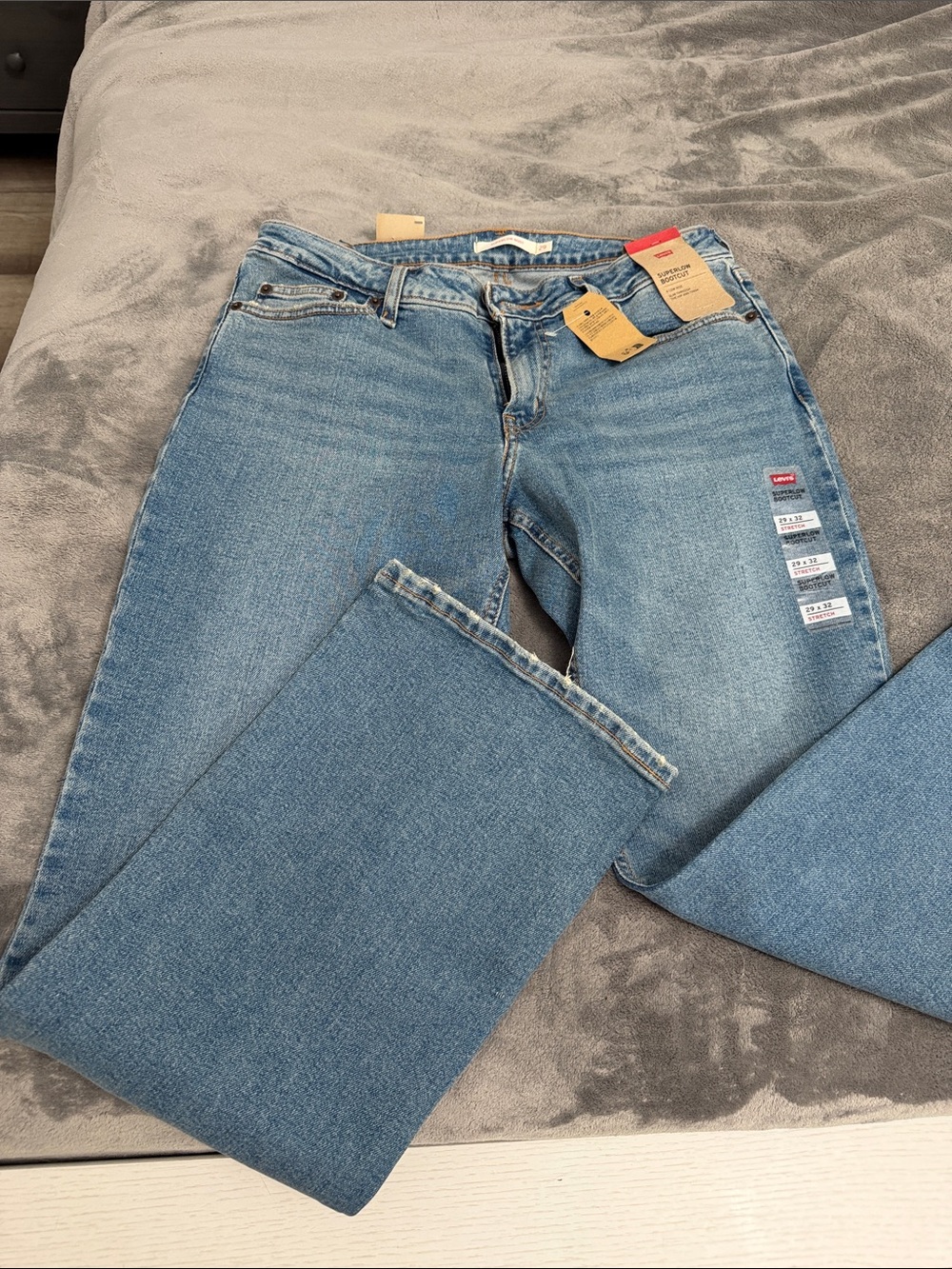 New Levi's Women's Superlow Bootcut Jeans